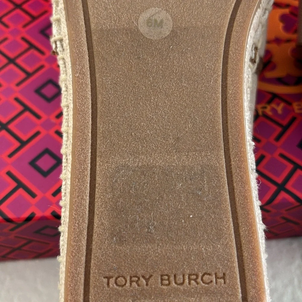 Tory Burch Canvas Flat Espadrille